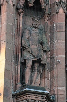 Статуя сэра Дэвида Линдсея, Шотландская национальная портретная галерея