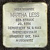 Stolperstein.Weißensee.Charlottenburger Straße 141.Martha Less.0901.jpg