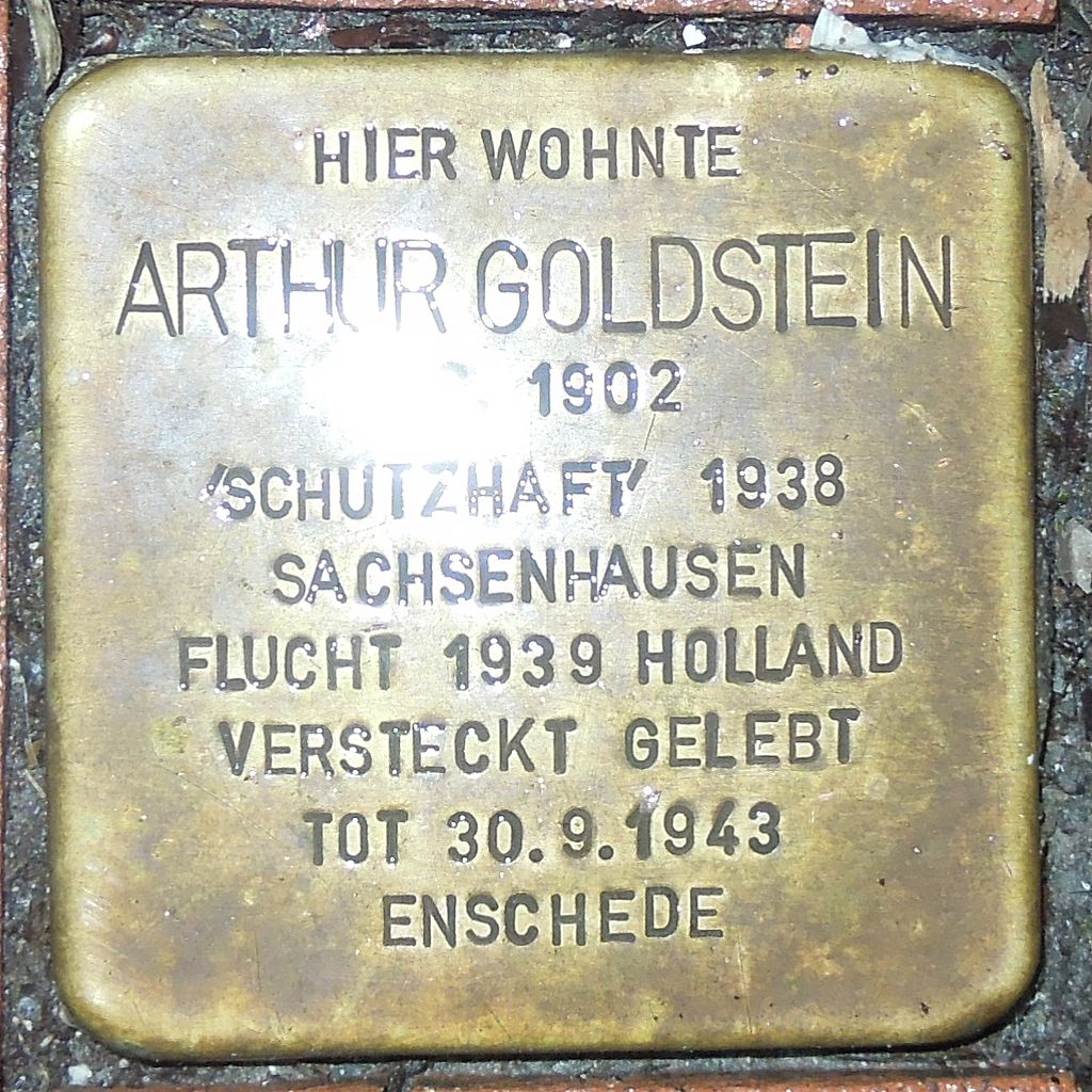 Stolperstein für Arthur Goldstein