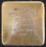 Stumbling stone for Rosa Leonora Rosner (Munich) .jpg