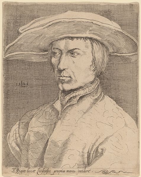 File:Style of Lucas van Leyden after Albrecht Dürer - Self-Portrait.jpg