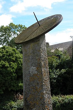 Sundial in the village of Dorstone - geograph.org.uk - 45991