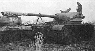 <span class="mw-page-title-main">T54 (American tank)</span> Main battle tank
