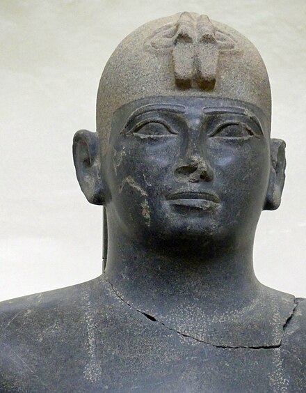 Portrait of "Black Pharaoh" Taharqa, Kerma Museum