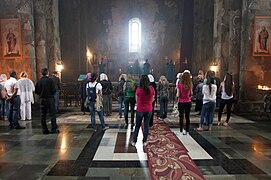 Tatev Monastery, Liturgy, Armenian Orthodox Christian Church, Tatev, Armenia.jpg