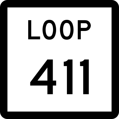 File:Texas Loop 411.svg