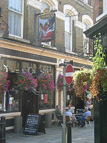 The Flask public house. The Flask, Hampstead - geograph.org.uk - 521664.jpg