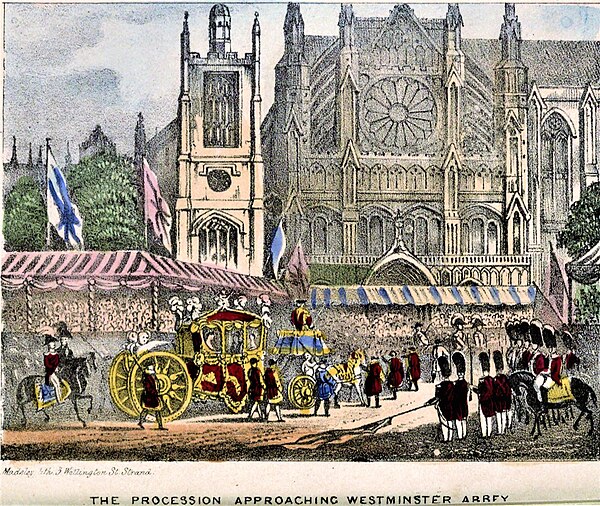 An illustration from the children's book Peter Parley's Visit to London, During the Coronation of Queen Victoria (1839)