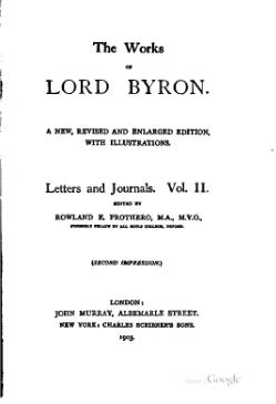 The Works of Lord Byron (ed. Coleridge, Prothero) - Volume 9.djvu