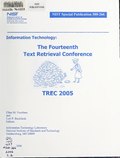 Miniatuur voor Bestand:The fourteenth text retrieval conference TREC 2005 (IA fourteenthtextre5002voor).pdf