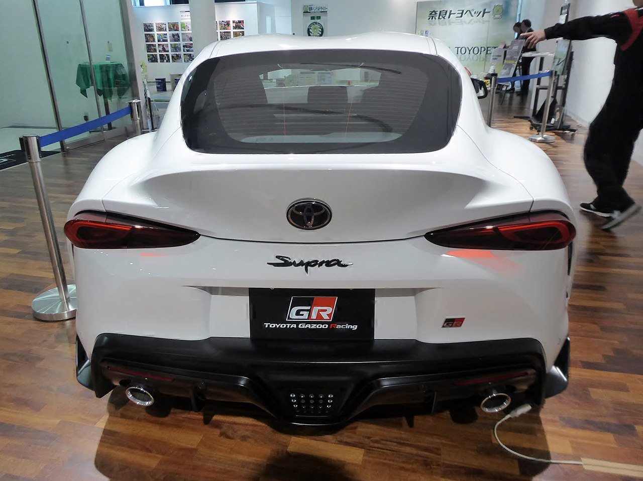 Image of The rearview of Toyota GR Supra SZ (3BA-DB82-ZSRW)