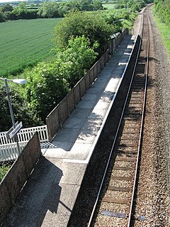 <span class="mw-page-title-main">Thornford railway station</span>Railway station in Dorset,England