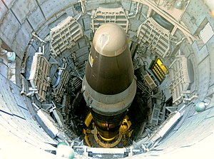 Titan nuclear missile, in use from 1959 until 1962