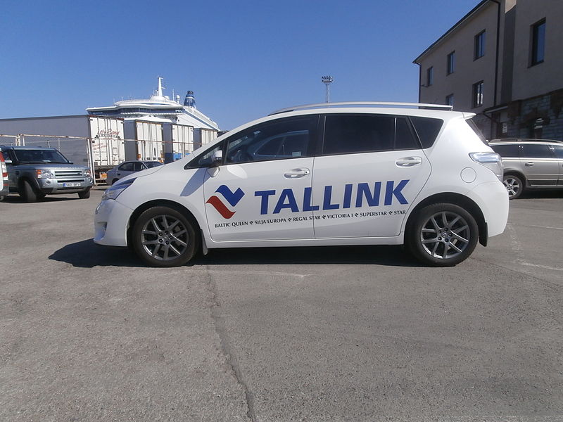 File:Toyota Tallink Sign Old City Harbour Tallinn 21 April 2014.JPG