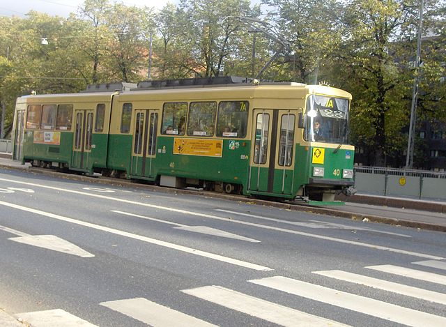 Nr I tram on line 7A.