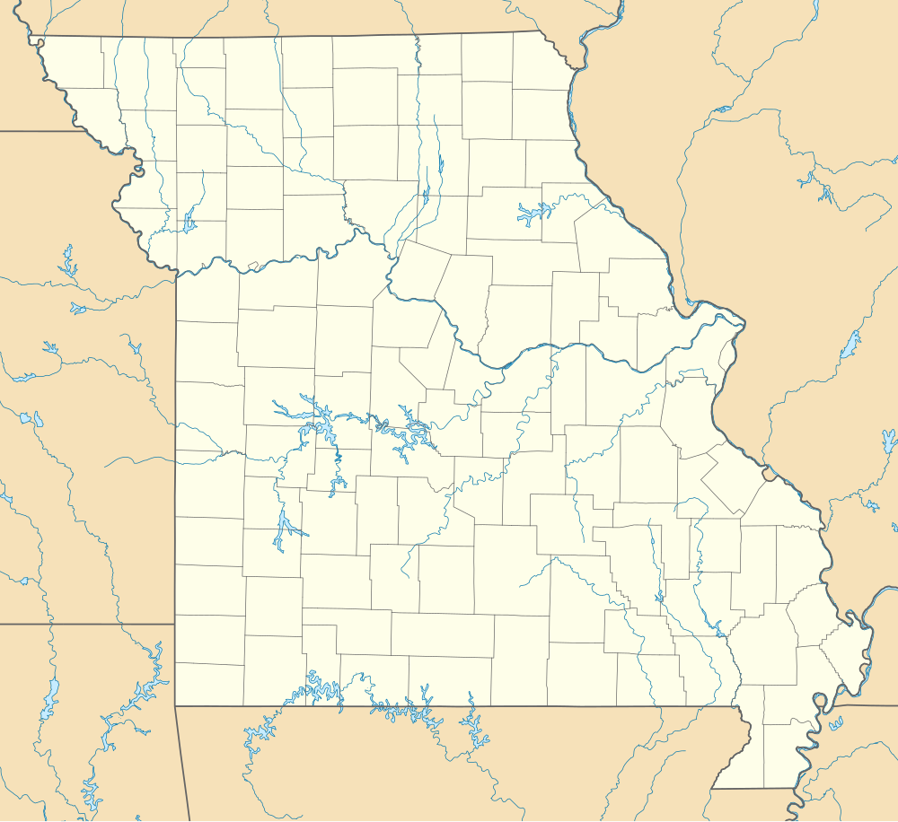 USA Missouri location map.svg