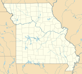 voir sur la carte du Missouri