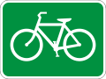 Označení cyklotrasy v USA