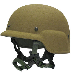 Lightweight Helmet Armored helmet used by the U.S. Marine Corps and U.S. Navy