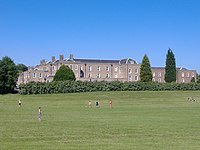 Florence Boot Hall (pictured) is the oldest hall of residence at the university. It is named after Florence Boot, the wife of Jesse Boot who was a major benefactor to the university[77]