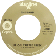 Up on cripple creek by The Band US Starline reissue.tif