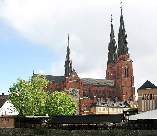 Uppsala Cathedral, seat of the Archbishop of Uppsala