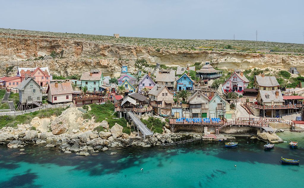 View of Popeye Village, Malta 20110424 1