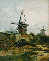 Le Moulin de Blute-Fin, 1886, Bridgestone Museum of Art, Tokyo (F273)