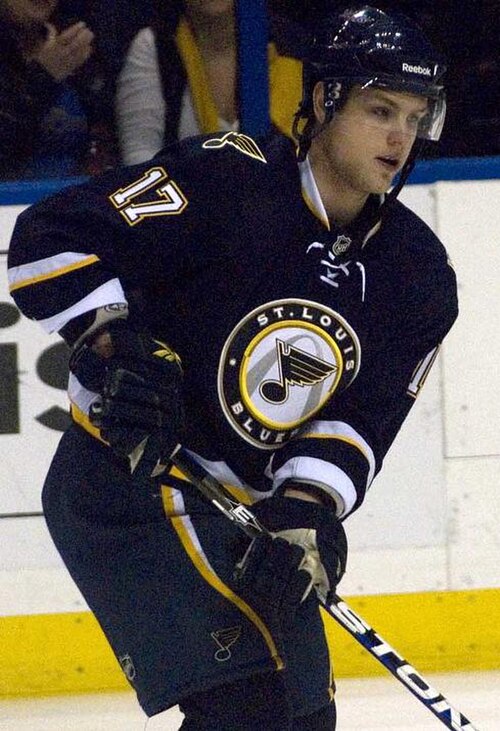 Sobotka with the St. Louis Blues in 2011