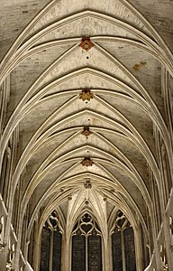 Ceiling of the Saint-Séverin at Vault (architecture), by Romanceor