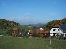 Das Ortsbild von Deubach