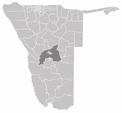 Izborni okrug Windhoek-istok u regiji Khomas