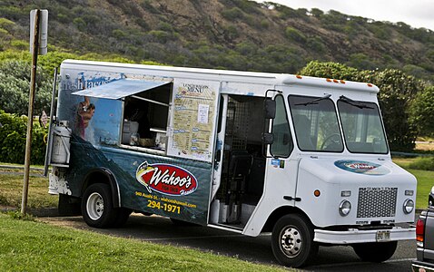 Lunch truck in Hawaii