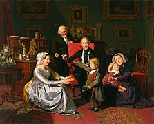 The Adoption by Ferdinand Georg Waldmüller - National Museum in Wrocław