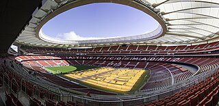 Wanda Metropolitano stadium in Madrid