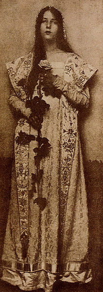 "The Rose", by Eva Watson-Schütze. Photogravure published in Camera Work, No 9, 1905