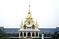 พระมหาธาตุเฉลิมราชย์ศรัทธา ภายใน วัดไทยกุสินาราเฉลิมราชย์ เมืองกุสินารา