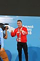 Deutsch: Gewichtheben bei den Olympischen Jugendspielen 2018; Tag 2, 10. Oktober 2018; Jungen 62 kg English: Weightlifting at the 2018 Summer Youth Olympics at 8 October 2018 – Boys' 62 kg