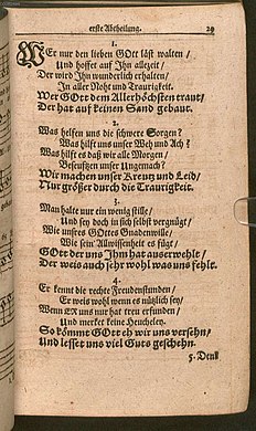 4th page, text of stanzas 1–4