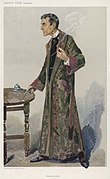 シャーロック・ホームズを演じるウィリアム・ジレット - 1907年
