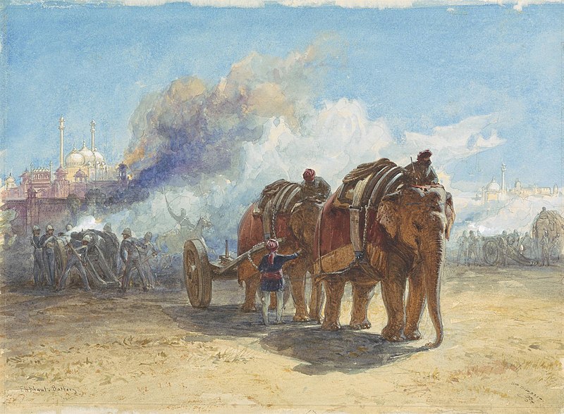 File:William Simpson - Elephant Battery - B1975.3.264 - Yale Center for British Art.jpg