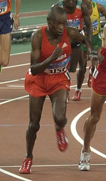 Wilson Busienei at the 2004 Olympic Games. Wilson Busienei.jpg