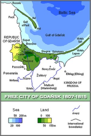 Harta Orașului Liber Danzig