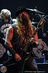 Zakk Wylde en concert avec Black Label Society au Wiltern.