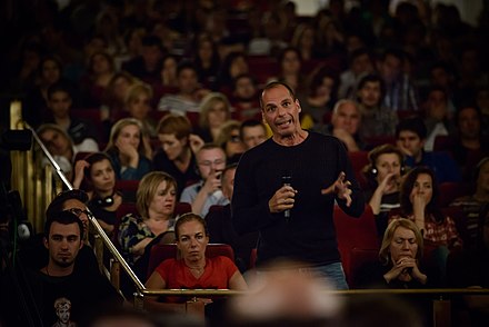 Varoufakis at Subversive Festival 2013 in Zagreb, Croatia