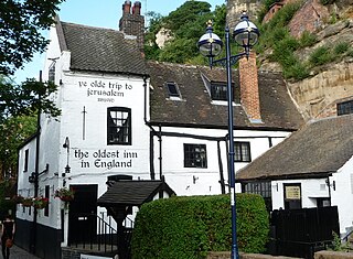 <span class="mw-page-title-main">Ye Olde Trip to Jerusalem</span> Pub and tourist attraction in Nottingham