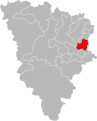 Cantonul Le Chesnay - Hartă