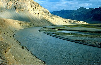 The Doda river to Zanskar river.