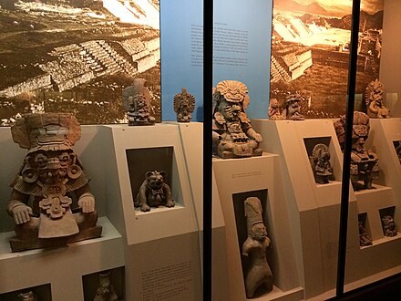 Zapotec burial urns from Monte Albán
