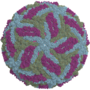 Миниатюра для Файл:Zika virus cryo-EM structure.png